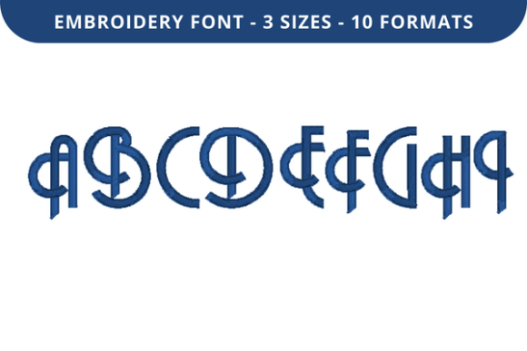 Anders Font a to I Embroidery Font: Boutique Apparel Review
