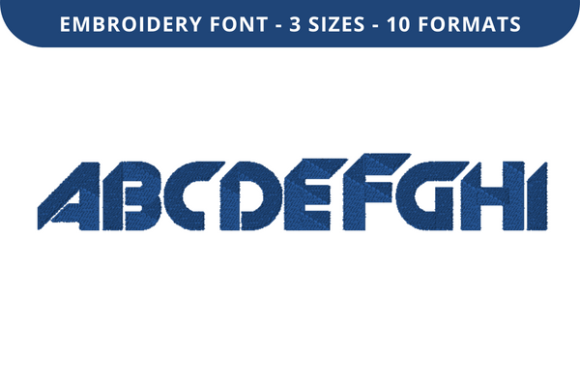 Angle Font a to I: Embroidery Font Review for Sellers