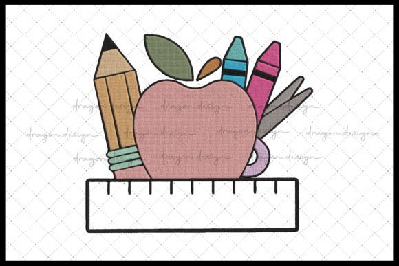 Apple Back to School Embroidery Design: A Designer's Review