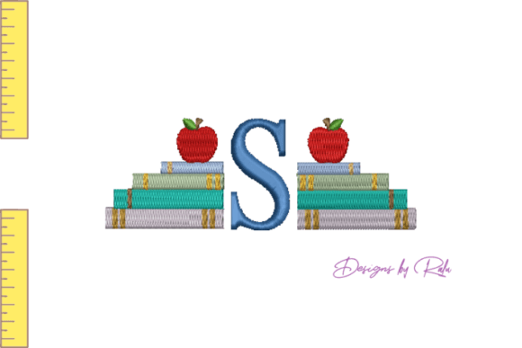 Back to School Books and Apples