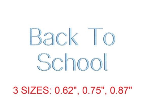 Back to School Font: A Designer's Real Stitch Review