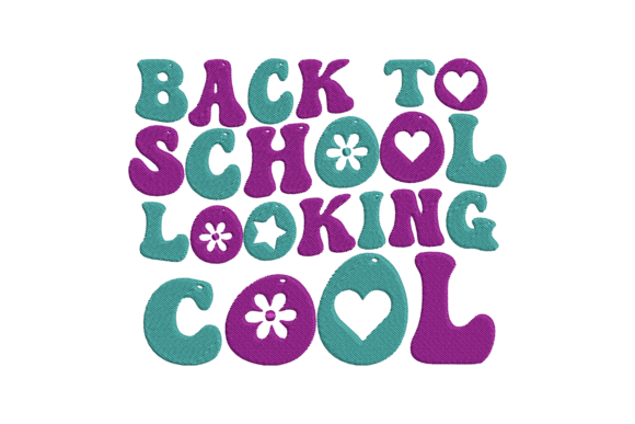 Back to School Looking Cool Embroidery Design Review
