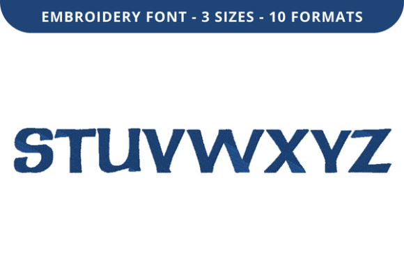 Bobbin Hood S to Z: Designer’s Embroidery Font Review