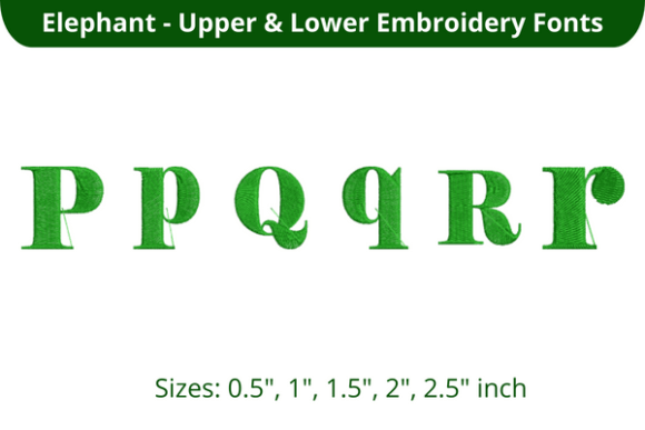 Elephant Font PQR: An Embroidery Designer’s Honest Take