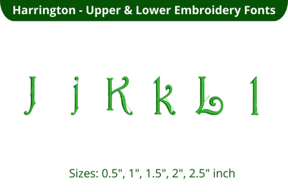 Harrington Font JKL for Cozy Seasonal Products