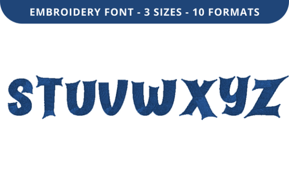 Haunting Sounds Font S to Z – Embroidery Designer Review