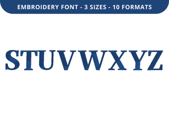 Little Horse Font S to Z: An Embroidery Designer’s Real-Stitch Review