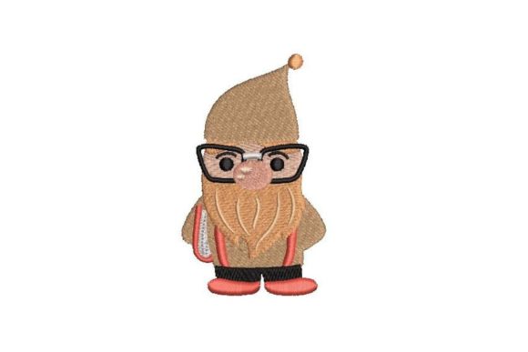 Nerd Gnome: A Seasonal Embroidery Design Worth Stitching